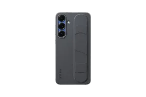 Samsung S25 Plus Standing Grip Back Cover Zwart
