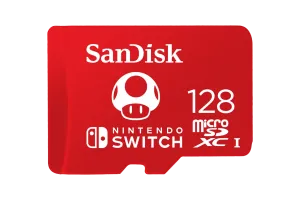 SanDisk MicroSDXC Extreme Gaming 128GB Toad (Nintendo licensed)