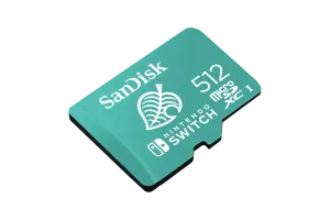 Sandisk MicroSDXC Extreme Gaming 512GB Animal Crossing (Nintendo Licensed)