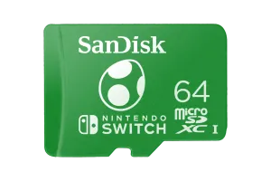 SanDisk MicroSDXC Extreme Gaming 64GB Yoshi (Nintendo licensed)