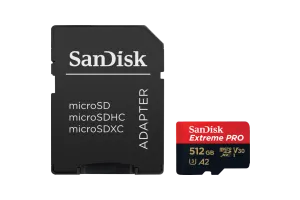 SanDisk MicroSDXC Extreme Pro 512GB 200MB/s