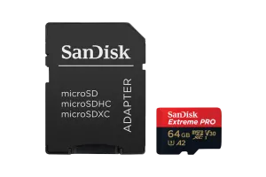 SanDisk MicroSDXC Extreme Pro 64GB 200MB/s