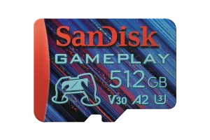 SanDisk MicroSDXC Gameplay 512GB 190MB/s