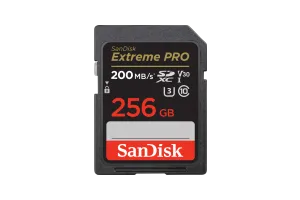 SanDisk SDXC Extreme Pro 256GB 200MB/s