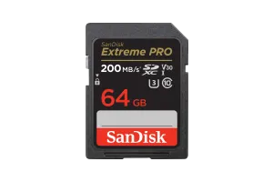 SanDisk SDXC Extreme Pro 64GB 200MB/s