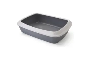 Savic Iriz - Kattenbak - Grijs - 50 x 37 x 14 cm