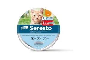 Seresto Teken- En Vlooienband Kat 38 cm - Anti tekenmiddel - 2
