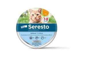 Seresto Teken- En Vlooienband Kat 38 cm - Anti tekenmiddel - per stuk