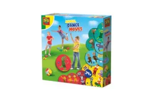 SES Creative 02343 Dance-Dance-Dance - Maak je eigen dansjes - 24 speelkaarten met danspasjes - 2 dobbelstenen - Actief spelen