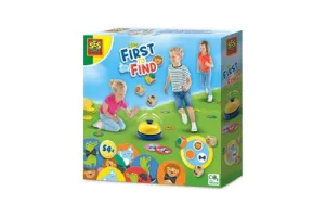 SES - First To Find Zoek-Bel-Verzamel - met metalen hotel bel en handige bewaartas - overal te spelen