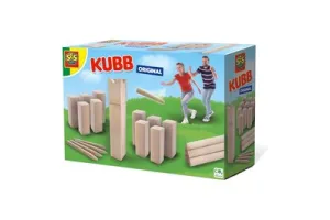 SES - Kubb original - echt houten onderdelen - in handige bewaartas