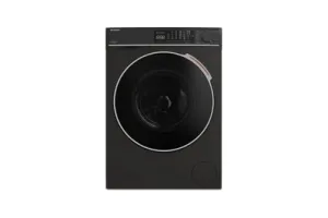 Sharp ESNFL814CBDABX - wasmachine - 8Kg - energie label A-20% - 1400RPM - 10 jaar motorgarantie - Mat Zwart