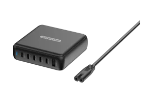 Sitecom 200W GaN Power Delivery Desktop oplader