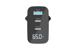 Sitecom 65 W GaN Power Delivery Wandoplader met led scherm