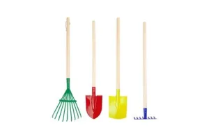 Small Foot - Houten Kinder Tuingereedschap, 4dlg.
