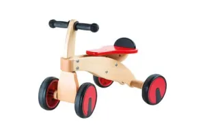 Small Foot - Houten Loopfiets Racer Rood
