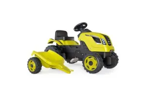 Smoby - Farmer Xl Green Tractor - Aanhangwagen - Traptractor - Vanaf 3 jaar