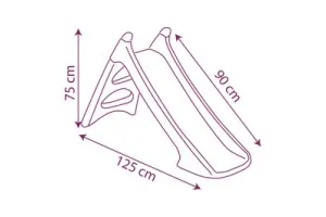 Smoby - Frozen XS glijbaan - 75 cm hoog