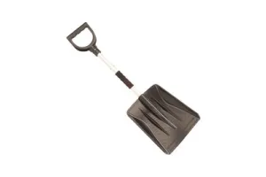 Sneeuwschep - Demontabel - Zwart/Aluminium - Lengte ca. 83 cm