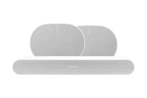 Sonos Ray Wit + 2x Era 300 Wit