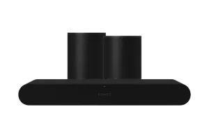Sonos Ray Zwart + 2x Era 100 Zwart
