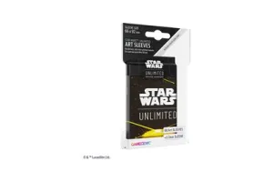 Star Wars Unlimited - Art Sleeves - Card Back Yellow - Star Wars Sleeves