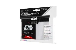 Star Wars Unlimited Double Sleeving Pack Space Red - Accessoires