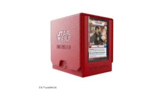 Star Wars Unlimited Twin Suns Deck Pod Rood - Deckbox - Tokenbox - voor Star Wars Unlimited - Gamegenic