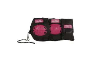 Street Rider Beschermset M - Roze, 6dlg.