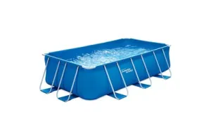 Summer Waves Frame Zwembad | O 400x cm x 213 x 100 cm | Inclusief Filterpomp | Inclusief Trap | Blauw