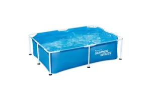 Summer Waves Frame Zwembad Small - 213 x 152 x 61 cm - Blauw