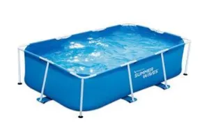 Summer Waves Zwembad - 260x160x66 cm - Groot formaat - Snel op te zetten