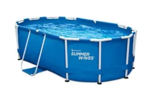 SUMMER WAVES ZWEMBAD ACTIVE OVAL FRAME 300 X 200 X 84 CM + FILTERPOMP