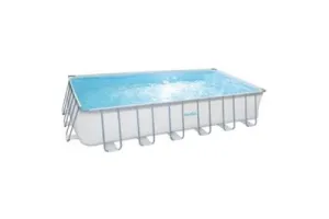 SUMMER WAVES ZWEMBAD ELITE RECTANGULAR FRAME 732 X 366 X 132 CM + ZANDFILTERPOMP