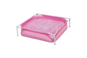 SUMMER WAVES ZWEMBAD SMALL FRAME 122 X 122 X 30 CM ROZE