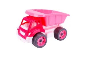 Sun Fun Roze Kiepwagen voor Meisjes 32CM - Zandbak Speelgoed - Buitenspeelgoed