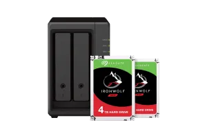 Synology DS723+ + 2x 4TB Seagate Ironwolf