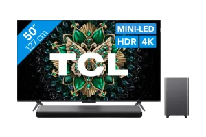 TCL 50&quot; QD Mini-led C61K (2025) + TCL S55H 2.1 Soundbar