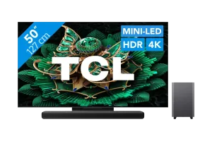 TCL 50&quot; QD Mini-led C71K 4K (2025) + TCL S55H 2.1 Soundbar