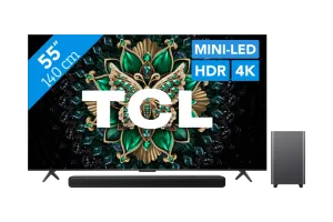 TCL 55&quot; QD Mini-led C61K 4K (2025) + TCL S55H 2.1 Soundbar