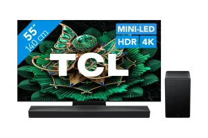 TCL 55&quot; QD Mini-led C71K 4K (2025) + TCL Q65H