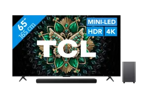 TCL 65&quot; QD Mini-led C61K 4K (2025) + TCL S55H 2.1 Soundbar