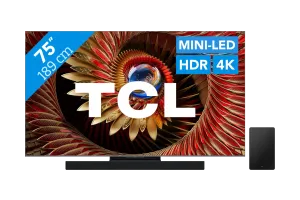TCL 75&quot; QD Mini-led C81K 4K (2025) + TCL Q75H