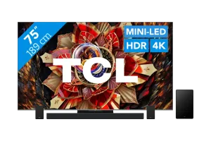 TCL 75&quot; QD Mini-led C9K 4K (2025) + TCL Q85H PRO