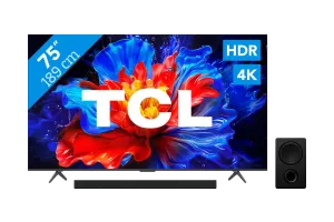 TCL 75&quot; QLED P81K 4K (2025) + TCL Q65H