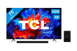 TCL 75&quot; QLED P81K 4K (2025) + TCL Q75H