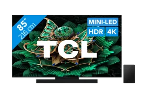 TCL 85&quot; QD Mini-led C71K 4K (2025) + TCL Q75H
