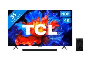 TCL 85&quot; QLED P81K 4K (2025) + TCL Q65H