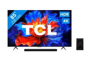 TCL 85&quot; QLED P81K 4K (2025) + TCL Q75H