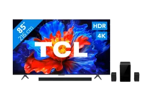 TCL 85&quot; QLED P81K 4K (2025) + TCL Q85H PRO